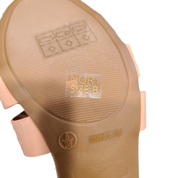 J Adam's Block Heel Nori Open-front Mule Shoes, Size 8 - Picture 13 of 13